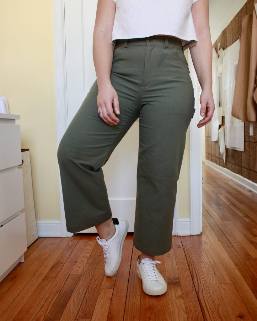 carpenter pants front view