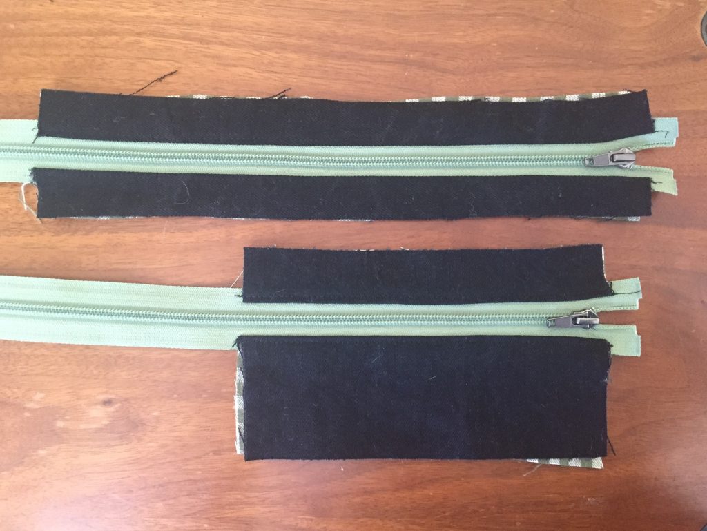 Sewing process of Fennel Fanny Pack 
