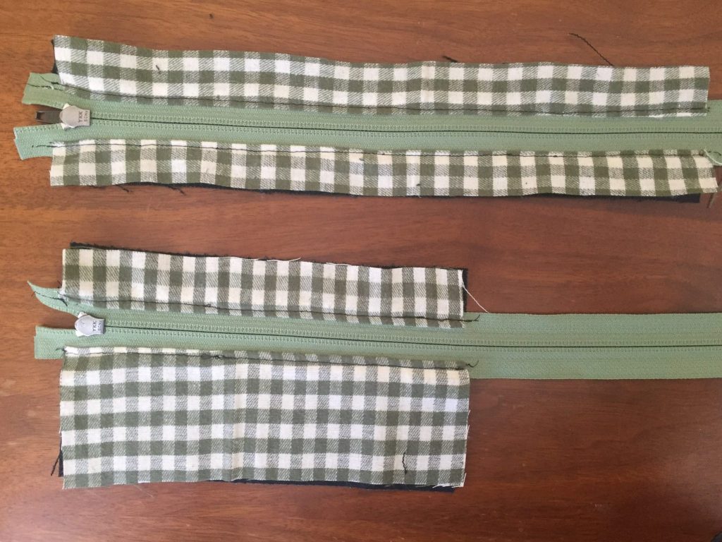 Sewing process of Fennel Fanny Pack 
